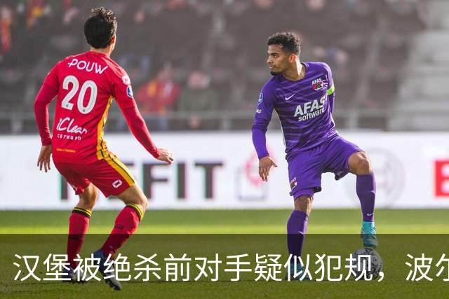 汉堡被绝杀前对手疑似犯规，波尔津质疑裁判尺度